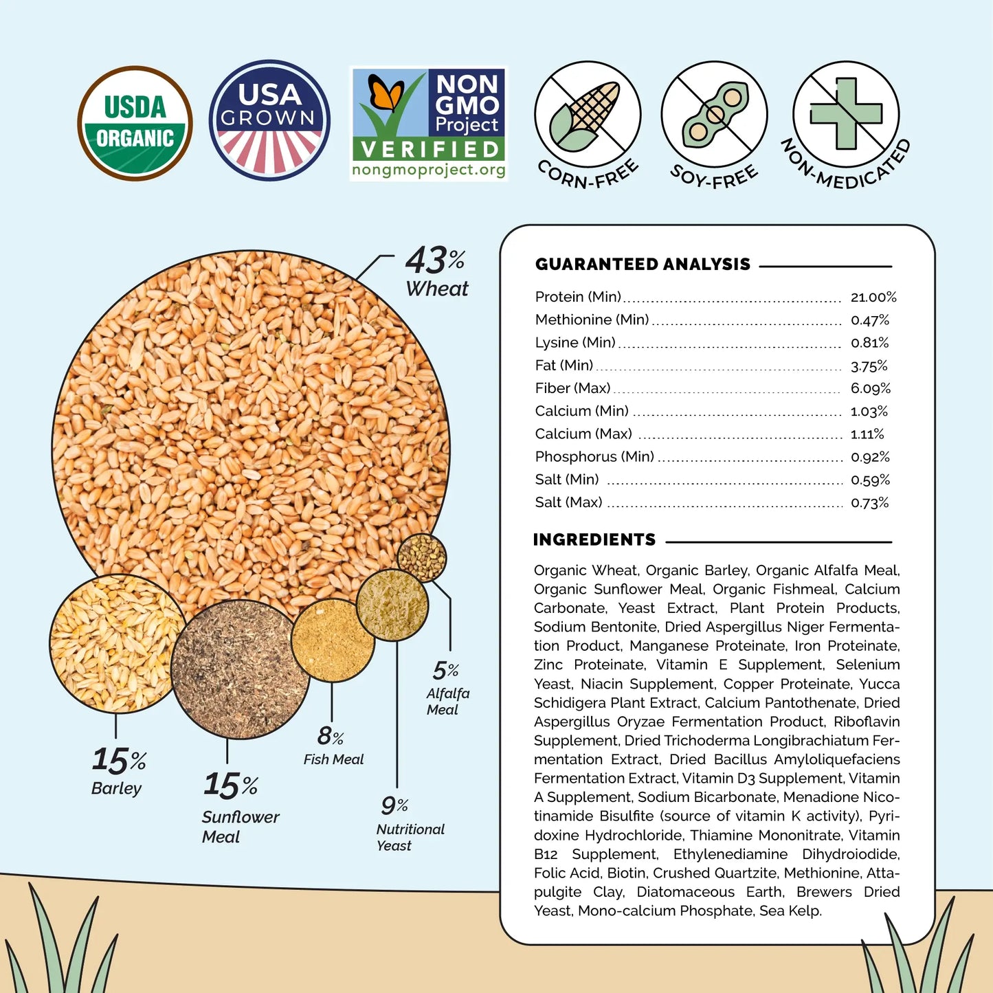 Starter Organic Chicken Feed