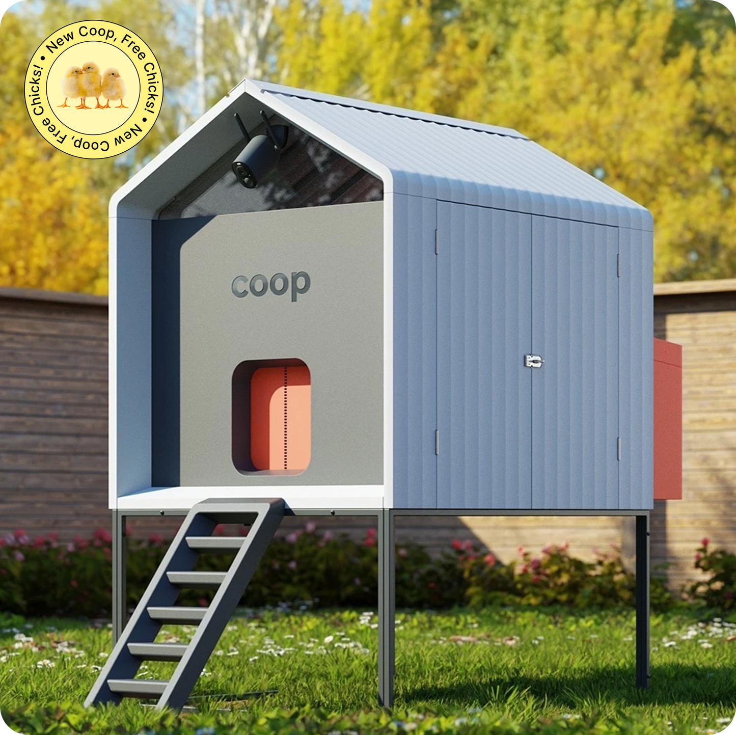 The Smart Coop + Base (+ Free Chicks! š£)