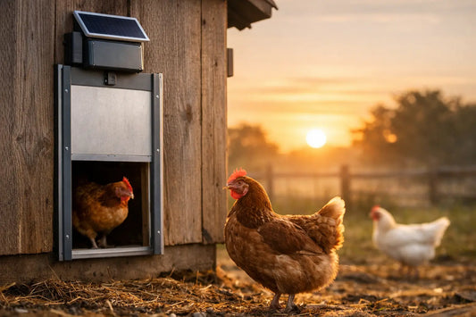 Automatic Chicken Door Sunrise Timer Explained