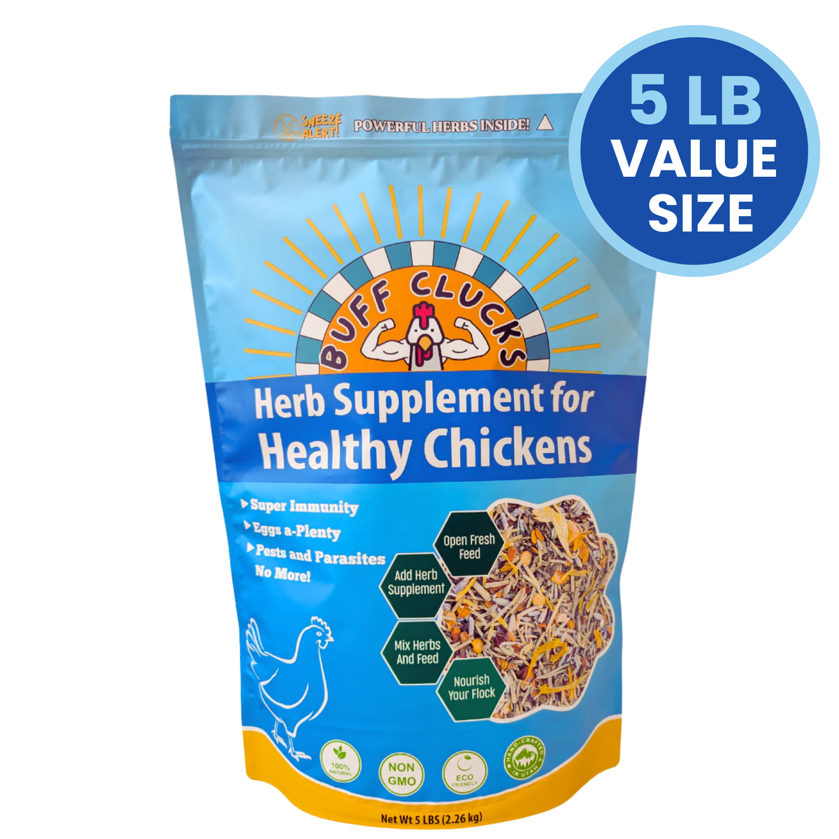 Herb Supplement For Backyard Chickens