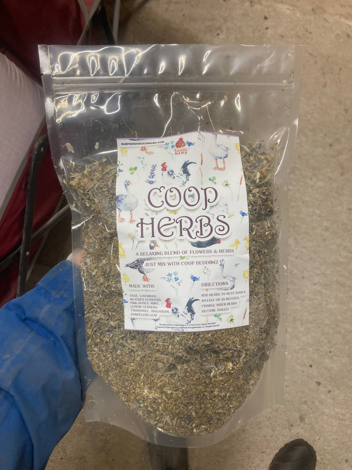 Coop Herbs - Mix With Coop Bedding For A Delicious Scent!