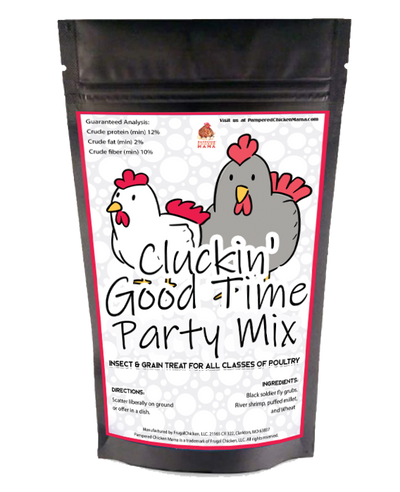 Cluckin Great Time Textured Treat To Encourage Foraging