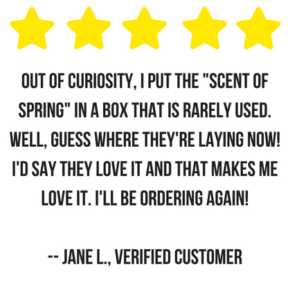 Scent of Spring Nesting Herbs For Backyard Chickens With Lavender, Chamomile, Calendula, and more!